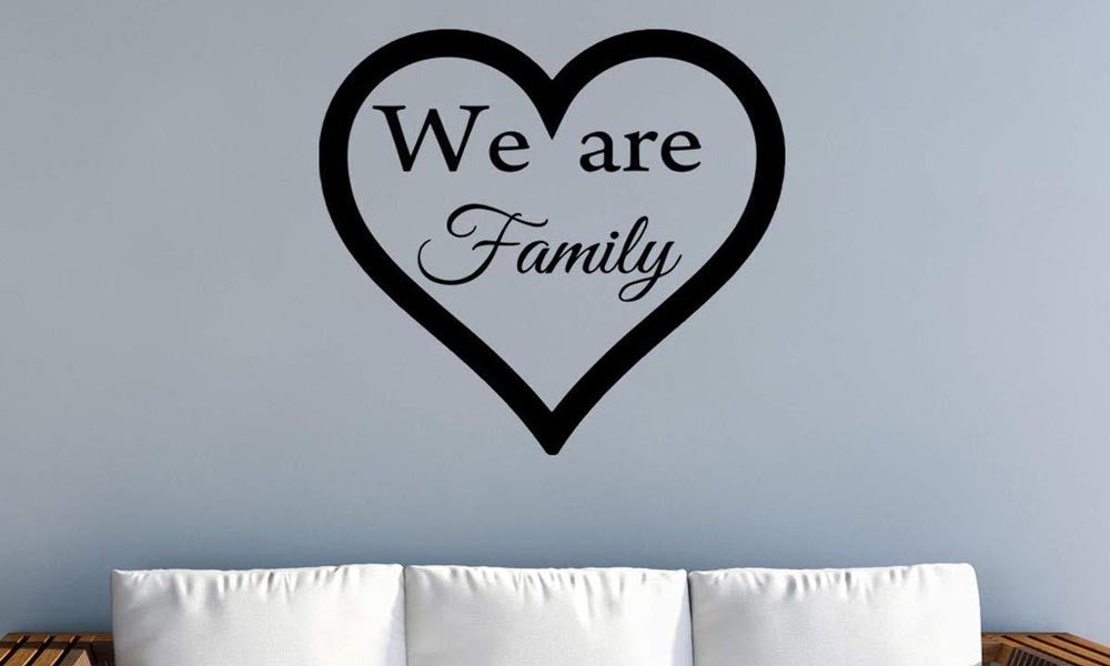 Add That Personal Touch To Your Home With Family Wall Decals