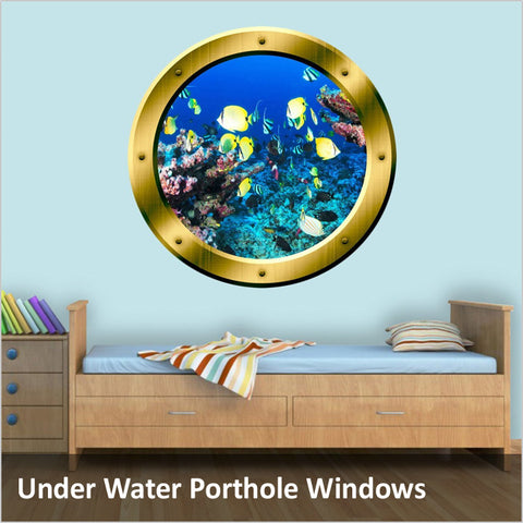 Underwater Porthole Windows