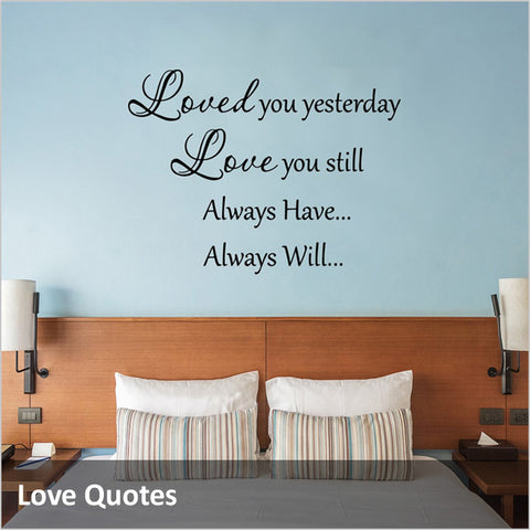 Love Quotes Wall Décor