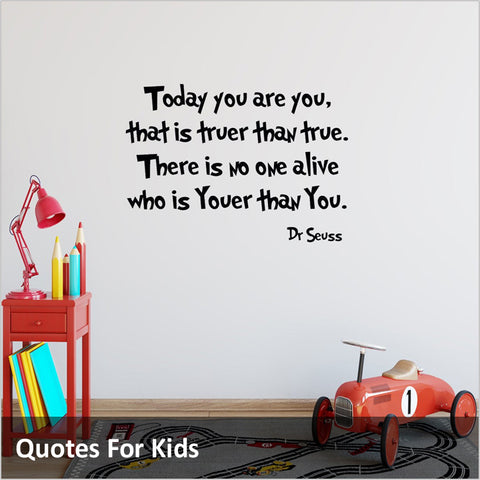 Kids Wall Quotes Decals