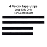 VWAQ Coloring Wall Prints: Outer Space Scene Dry Erase Peel and Stick Wall Decal - VWAQ Vinyl Wall Art Quotes and Prints