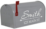 VWAQ Personalized Name on Mailbox Decals - TTC17 - VWAQ Vinyl Wall Art Quotes and Prints