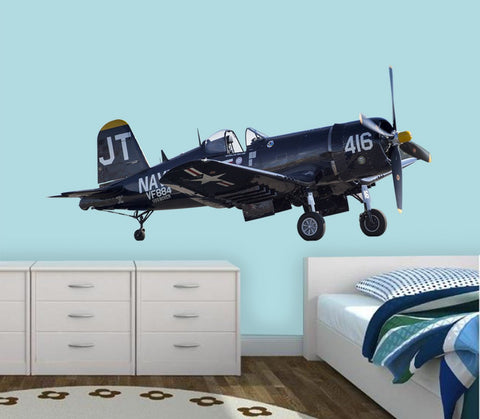 VWAQ Vintage Aircraft Wall Decal Classic Aviation Decor VWAQ-PAS19 - VWAQ Vinyl Wall Art Quotes and Prints
