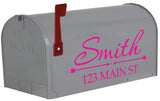 VWAQ Personalized Name on Mailbox Decals - TTC17 - VWAQ Vinyl Wall Art Quotes and Prints