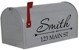 VWAQ Personalized Name on Mailbox Decals - TTC17 - VWAQ Vinyl Wall Art Quotes and Prints