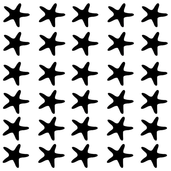 VWAQ Sea Star Wall Art Beach Decor - Starfish Nautical Wall Decal - Seastar - 30 Pack - VWAQ Vinyl Wall Art Quotes and Prints