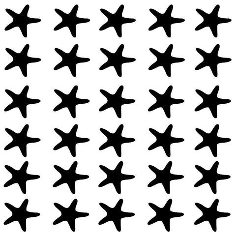 VWAQ Sea Star Wall Art Beach Decor - Starfish Nautical Wall Decal - Seastar - 30 Pack - VWAQ Vinyl Wall Art Quotes and Prints