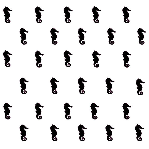 VWAQ Vinyl Wall Sticker Decor, Seahorse Marine Life Wall Decal - 30 Pack - VWAQ Vinyl Wall Art Quotes and Prints