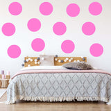 VWAQ Peel & Stick (12) Pack 6" Polka Dots - MM-592 - VWAQ Vinyl Wall Art Quotes and Prints