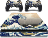 VWAQ The Great Wave off Kanagawa Decal Skins PS4 Slim Cover Skin - PSGC8 - VWAQ Vinyl Wall Art Quotes and Prints
