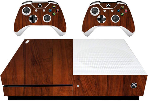 VWAQ Xbox One S Wood Decal Wooden Xbox 1 Slim Woodgrain Skin - XSGC4 - VWAQ Vinyl Wall Art Quotes and Prints