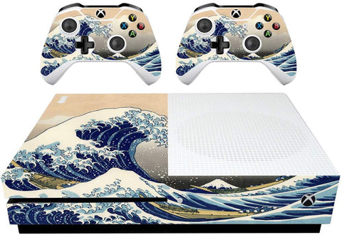 VWAQ The Great Wave Off Kanagawa Skin Xbox One S Wrap Decal - XSGC8 - VWAQ Vinyl Wall Art Quotes and Prints