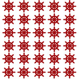 VWAQ Sailor Ship Wheel Wall Sticker - Nautical Wheel Wall Decal - Navy Decor- 30 Pack - VWAQ Vinyl Wall Art Quotes and Prints