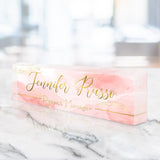 Personalized Name Plate for Desk VWAQ - ACS5