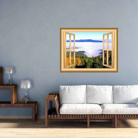 Forest Scene Window Decal - VWAQ