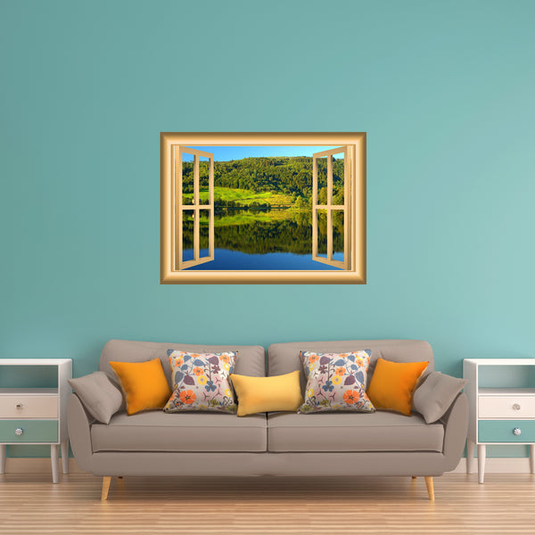 Window Frame Wall Decal - VWAQ