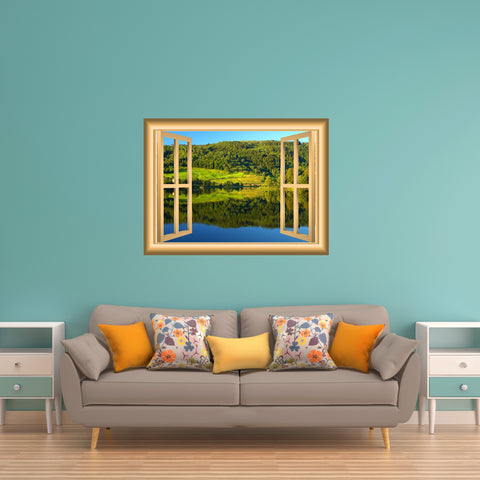 Window Frame Wall Decal - VWAQ