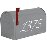 VWAQ Mailbox Vinyl Decal - Custom House Address Numbers Personalized Stickers - CMB21 - VWAQ Vinyl Wall Art Quotes and Prints
