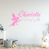 VWAQ Custom Fairy Name Wall Decal - Personalized Girls Vinyl Wall Decor - CS9 - VWAQ Vinyl Wall Art Quotes and Prints