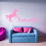 VWAQ Custom Name Unicorn Nursery Wall Decor Personalized Wall Decal - CS8 - VWAQ Vinyl Wall Art Quotes and Prints