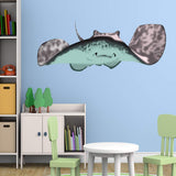 VWAQ Stingray Wall Decal Manta Ray Vinyl Sticker Kids Room Ocean Decor - HOL10 - VWAQ Vinyl Wall Art Quotes and Prints