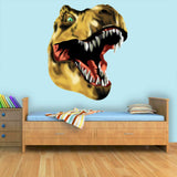 VWAQ Dinosaur Head Decal T-Rex Vinyl Wall Sticker Prehistoric Boys Room Decor - CAW2 - VWAQ Vinyl Wall Art Quotes and Prints