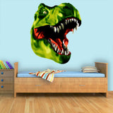 VWAQ Dinosaur Head Decal T-Rex Vinyl Wall Sticker Prehistoric Boys Room Decor - CAW2 - VWAQ Vinyl Wall Art Quotes and Prints