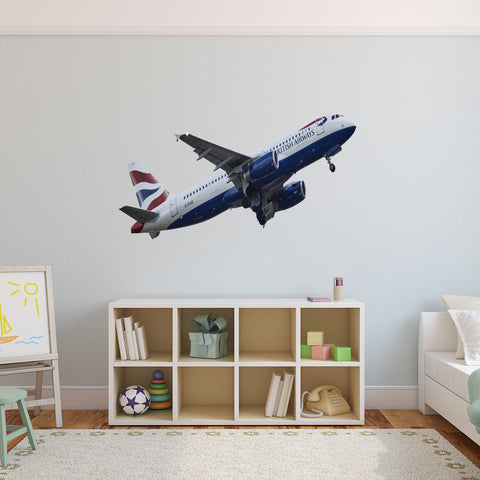 VWAQ Peel and Stick Airplane Vinyl Wall Decal - PAS4 - VWAQ Vinyl Wall Art Quotes and Prints