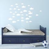 VWAQ Pack of 32 Peel and Stick Fish Vinyl Wall Decals - VWAQ Vinyl Wall Art Quotes and Prints