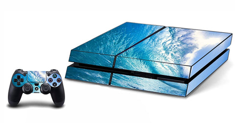 Beach Skin For PS4 Console And Controller Water Decals To Fit Playstation 4 VWAQ-PGC9 [video game]