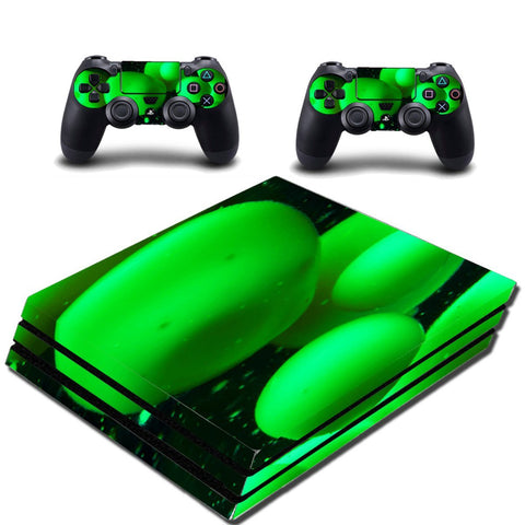 PS4 Pro Green Lava Lamp Console