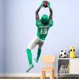 VWAQ Personalized Football Player Wall Decal - Custom Name Sports Wall Sticker Peel and Stick - HOL30 - VWAQ Vinyl Wall Art Quotes and Prints