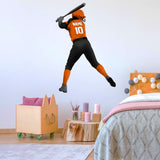 VWAQ Custom Girls Softball Wall Decals with Name - Personalized Baseball Wall Sticker Sports Decor - HOL39 - VWAQ Vinyl Wall Art Quotes and Prints