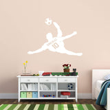 VWAQ Personalized Soccer Player Wall Decal Custom Name Boys Room Sports Decor - CS17 - VWAQ Vinyl Wall Art Quotes and Prints