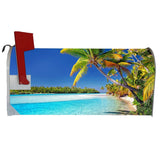 VWAQ Summer Mailbox Covers Magnetic Ocean - Tropical Beach Decoration - MBM10 - VWAQ Vinyl Wall Art Quotes and Prints