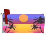 VWAQ Palm Tree Mailbox Cover Magnetic - Summer Beach Decorative - MBM11 - VWAQ Vinyl Wall Art Quotes and Prints
