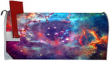 VWAQ Galaxy Mailbox Covers Magnetic - Outer Space Mailbox Wrap Decor - MBM20