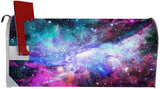 VWAQ Space Mailbox Covers Magnetic - Galaxy Mailbox Wrap Nebula Decor - MBM19