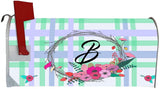 Personalized Monogram Mailbox Covers Magnetic - Flowers Custom Mailbox Decor VWAQ - PMBM3