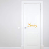 Laundry Door Decal Vinyl Sticker Laundry Room Decor Home Decorations VWAQ