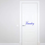 Laundry Door Decal Vinyl Sticker Laundry Room Decor Home Decorations VWAQ