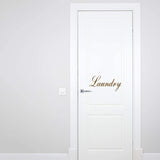 Laundry Door Decal Vinyl Sticker Laundry Room Decor Home Decorations VWAQ