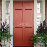 Custom Door Monogram Decals for Front Door Home Decor Personalized Family Initial Vinyl Sticker VWAQ - CS30