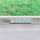 Curb Decal Custom Home Numbers Sign Personalized Address Sticker Sunset Decor VWAQ - PCCD10