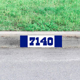 Custom Curbside Numbers Decal Personalized Curb Street Address Sticker Home Decor VWAQ - PCCD12