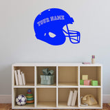 Personalized Football Helmet Decal VWAQ - CS51