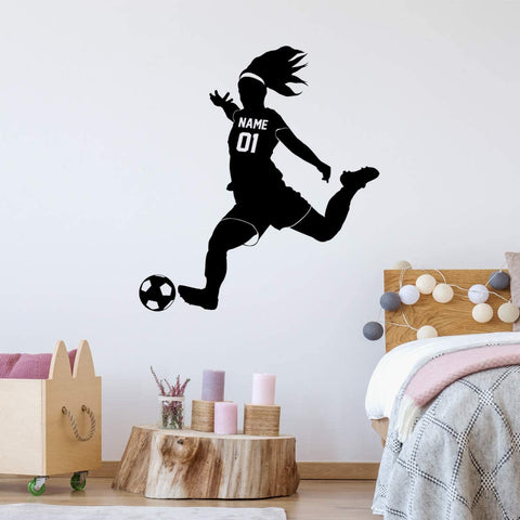 Custom Soccer Player Decal