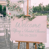 Custom Wedding Decals VWAQ - CS55