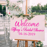 Custom Wedding Decals VWAQ - CS55