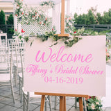 Custom Wedding Decals VWAQ - CS55